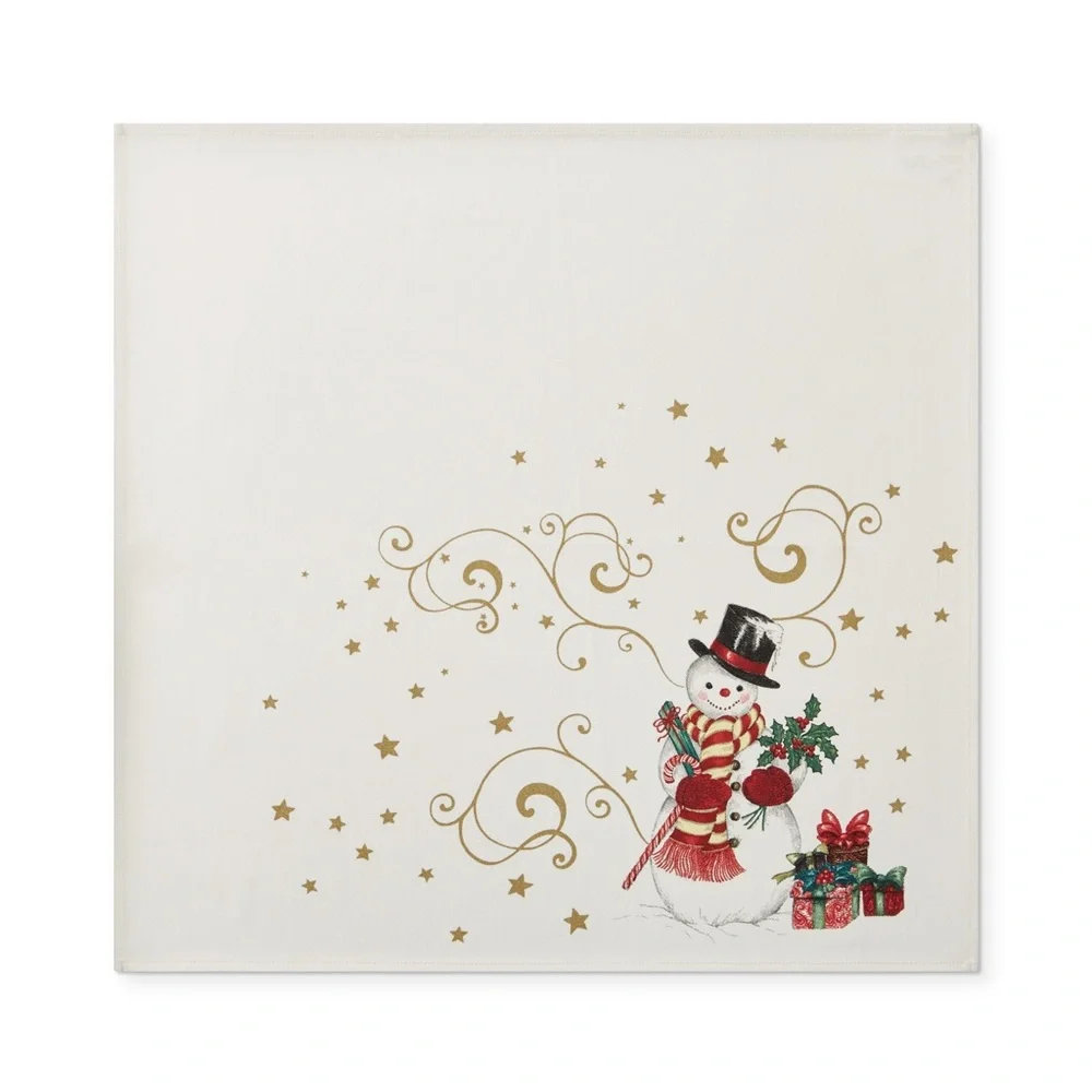 Williams Sonoma 'Twas the Night Before Christmas Napkins - Set of 4 🎅🏻🦌🎄⛄️